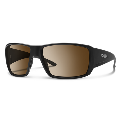 Guide's Choice, Sunglasses + Matte Black | ChromaPop Glass Polarchromic Rose Blue Mirror