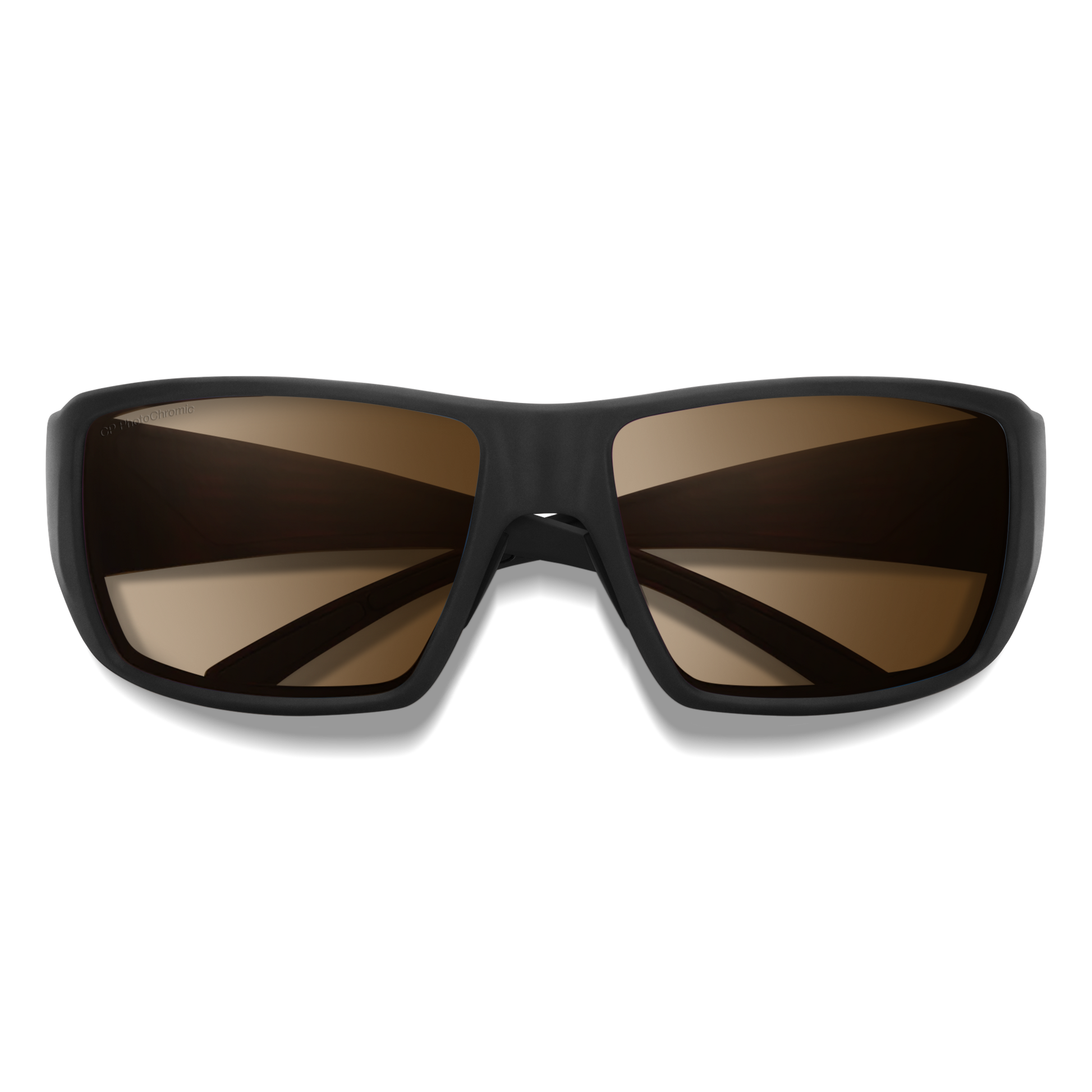 Guide's Choice, Sunglasses + Matte Black | ChromaPop Glass Polarchromic Rose Blue Mirror