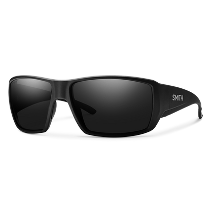 Guide's Choice RX, Prescription + Matte Black + ChromaPop Polarized Green Mirror