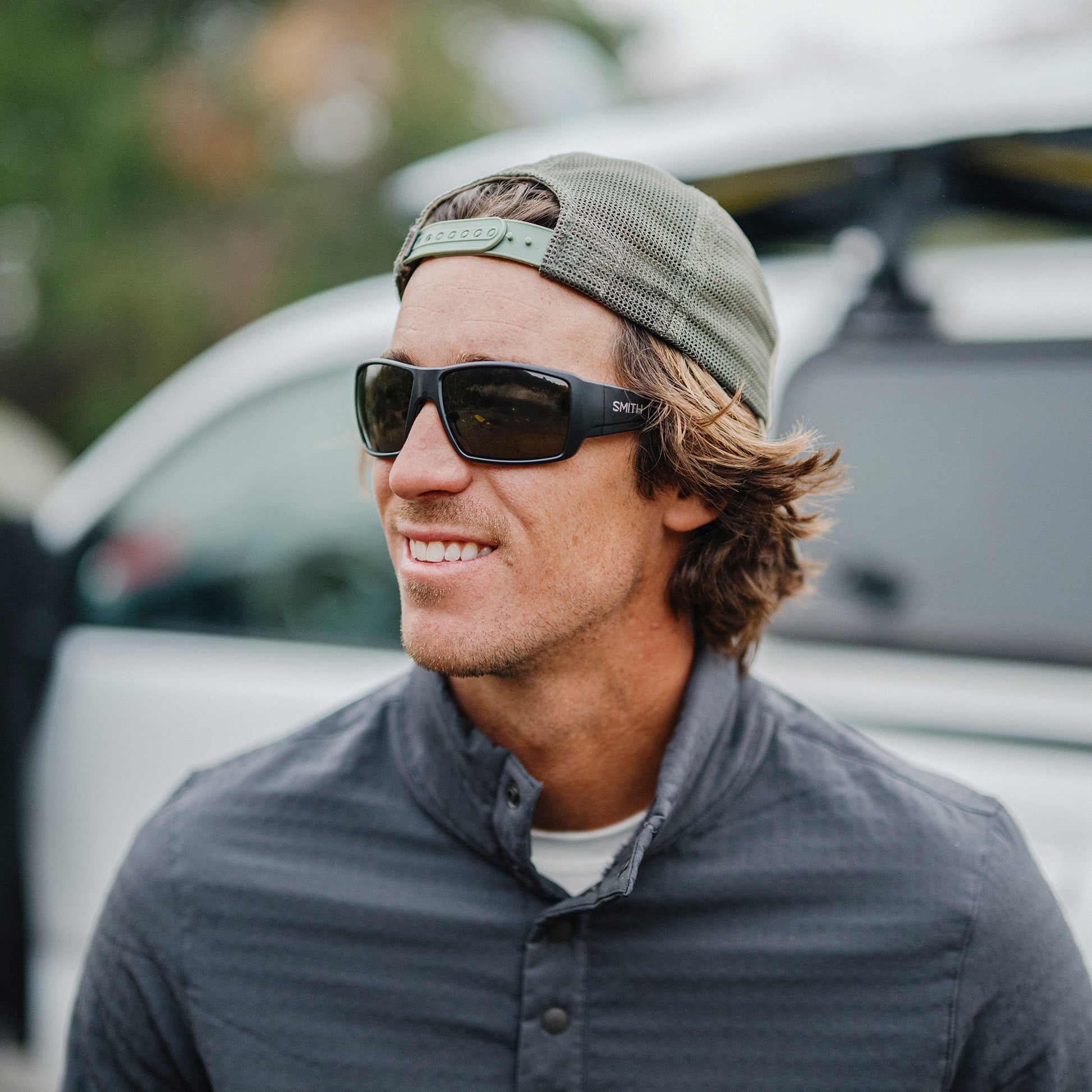 Guide's Choice RX, Prescription + Matte Black + ChromaPop Polarized Green Mirror