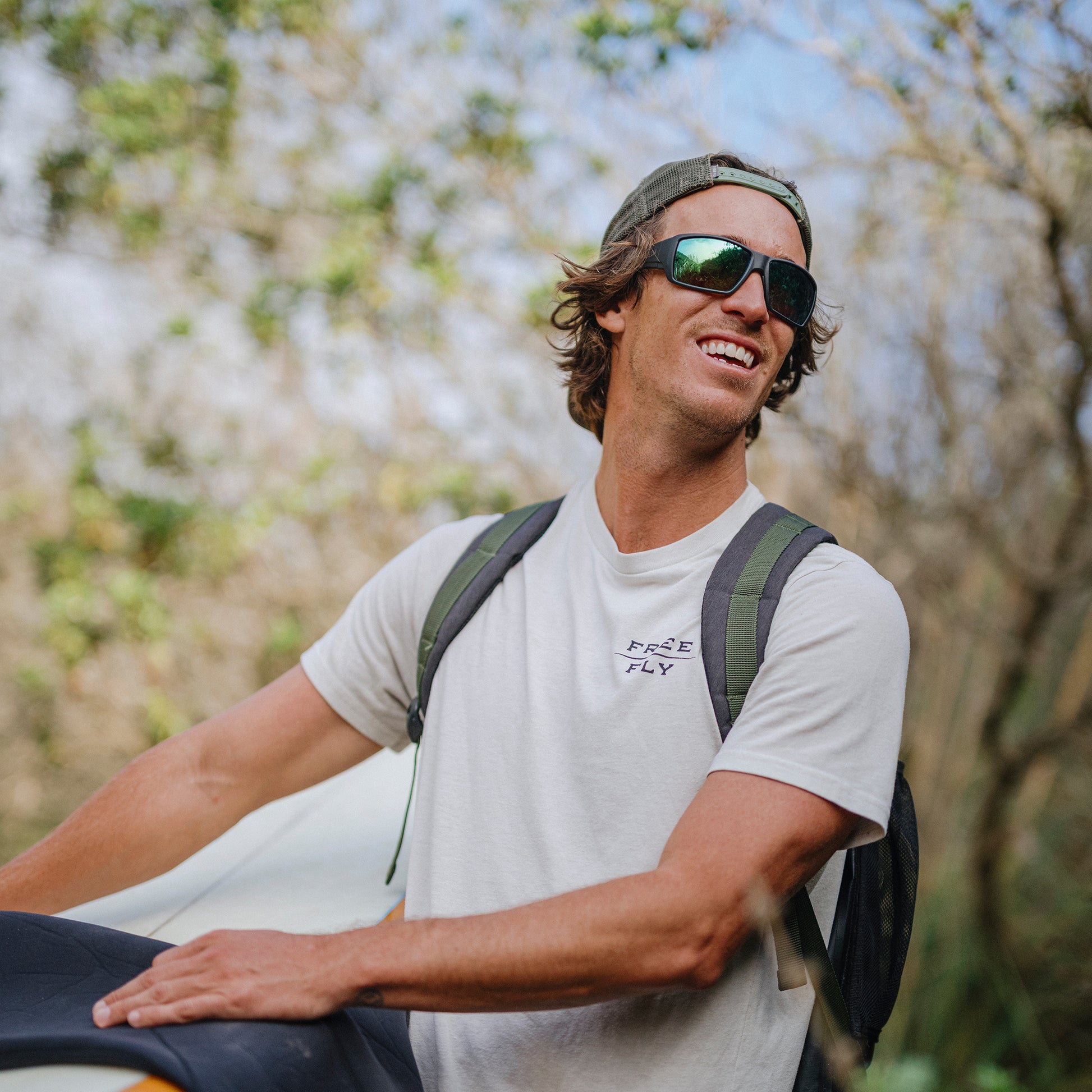 Guide's Choice RX, Prescription + Matte Black + ChromaPop Polarized Green Mirror