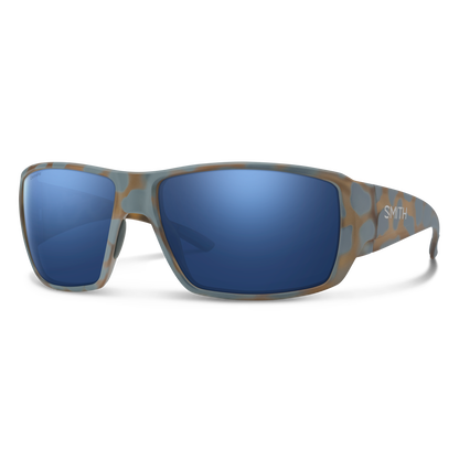 Guide's Choice, Sunglasses + Matte Black | ChromaPop Glass Polarchromic Rose Blue Mirror