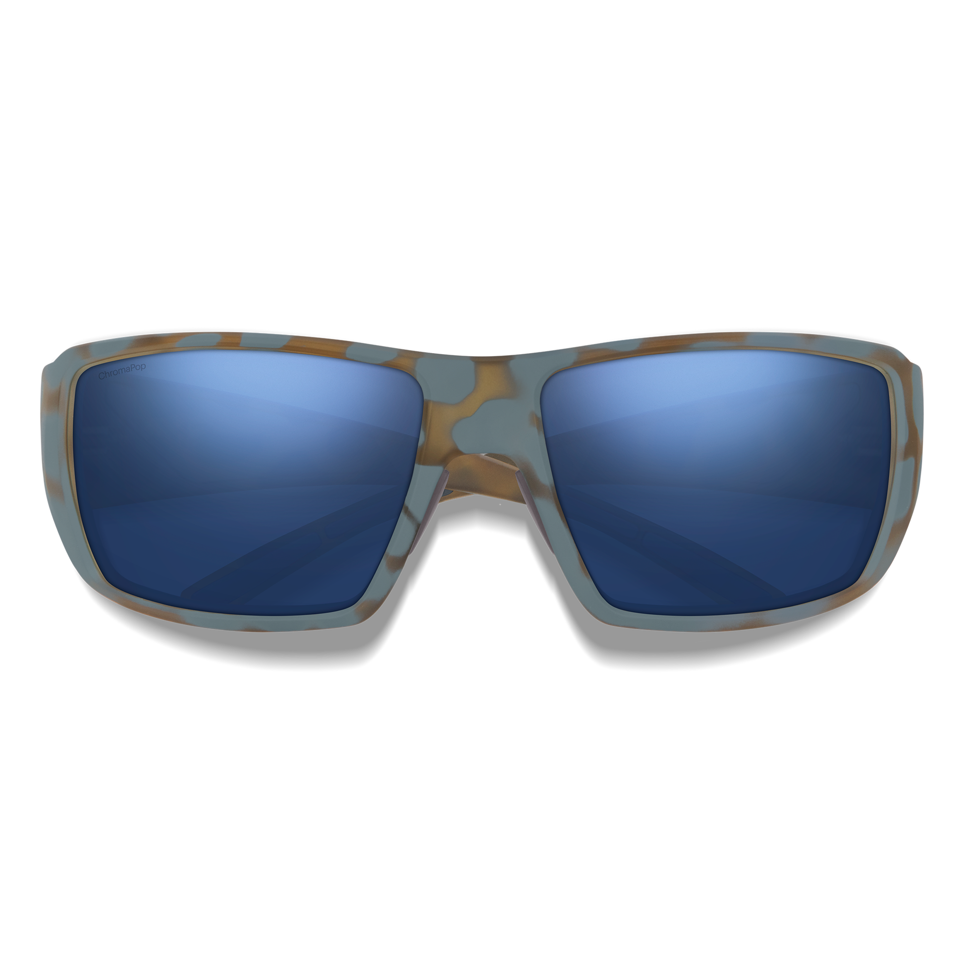 Guide's Choice, Sunglasses + Matte Black | ChromaPop Glass Polarchromic Rose Blue Mirror