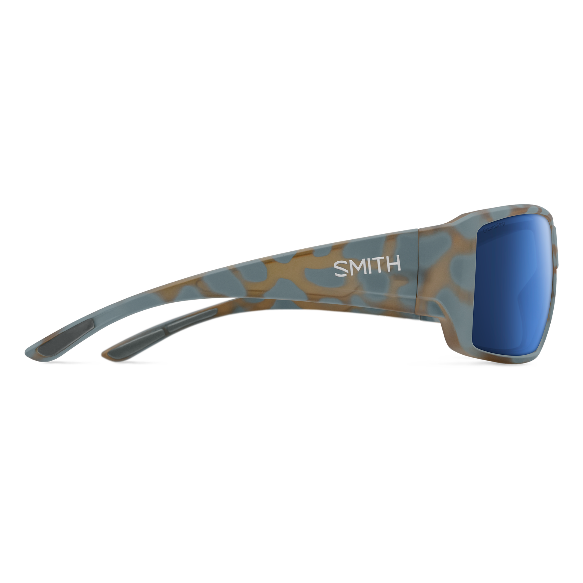 Guide's Choice, Sunglasses + Matte Black | ChromaPop Glass Polarchromic Rose Blue Mirror