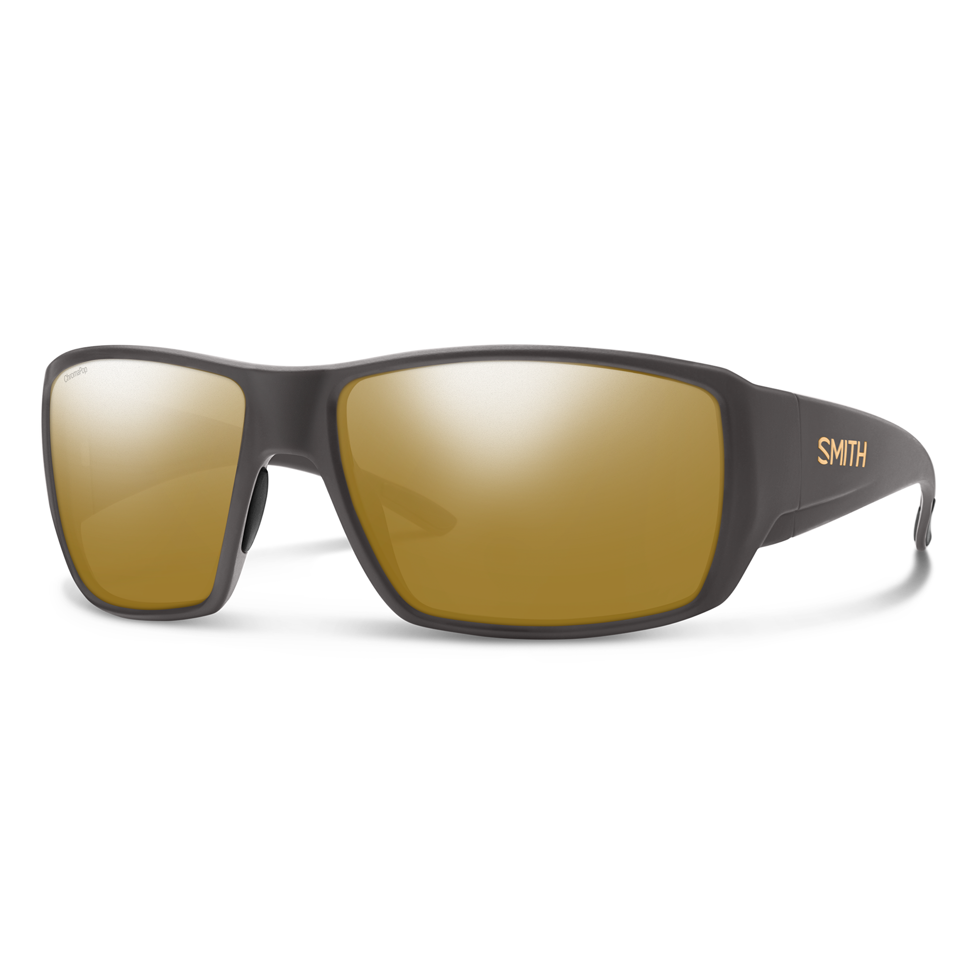 Guide's Choice, Sunglasses + Matte Black | ChromaPop Glass Polarchromic Rose Blue Mirror