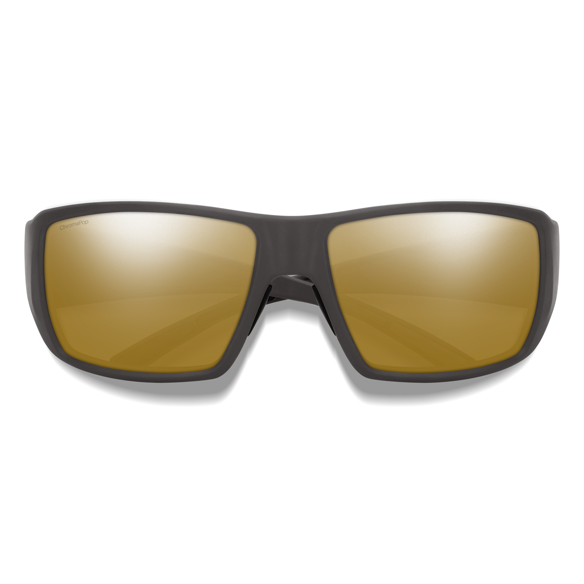 Guide's Choice, Sunglasses + Matte Black | ChromaPop Glass Polarchromic Rose Blue Mirror