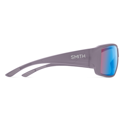 Guide's Choice, Sunglasses + Matte Black | ChromaPop Glass Polarchromic Rose Blue Mirror