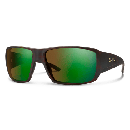 Guide's Choice, Lunettes de soleil + Écaille mate | ChromaPop Glass Polarchromic Brown Green Mirror