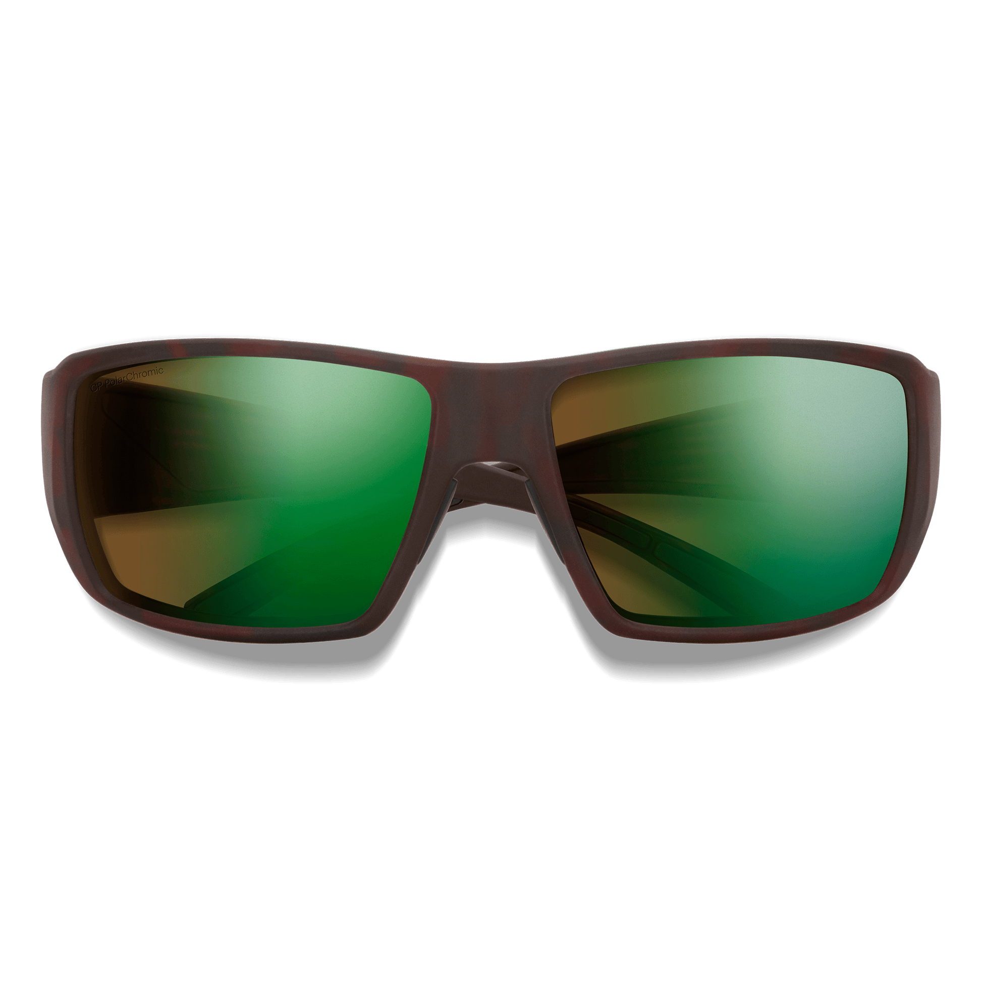 Guide's Choice, Sunglasses + Matte Tortoise | ChromaPop Glass Polarchromic Brown Green Mirror
