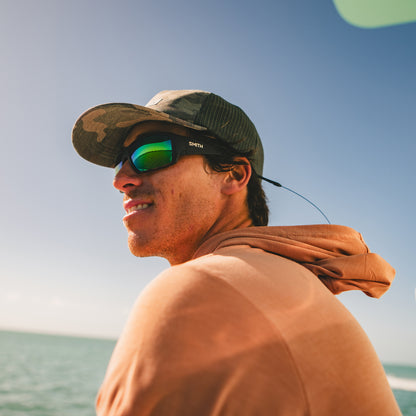 Guide's Choice, Sunglasses + Matte Black | ChromaPop Glass Polarchromic Yellow Blue Mirror