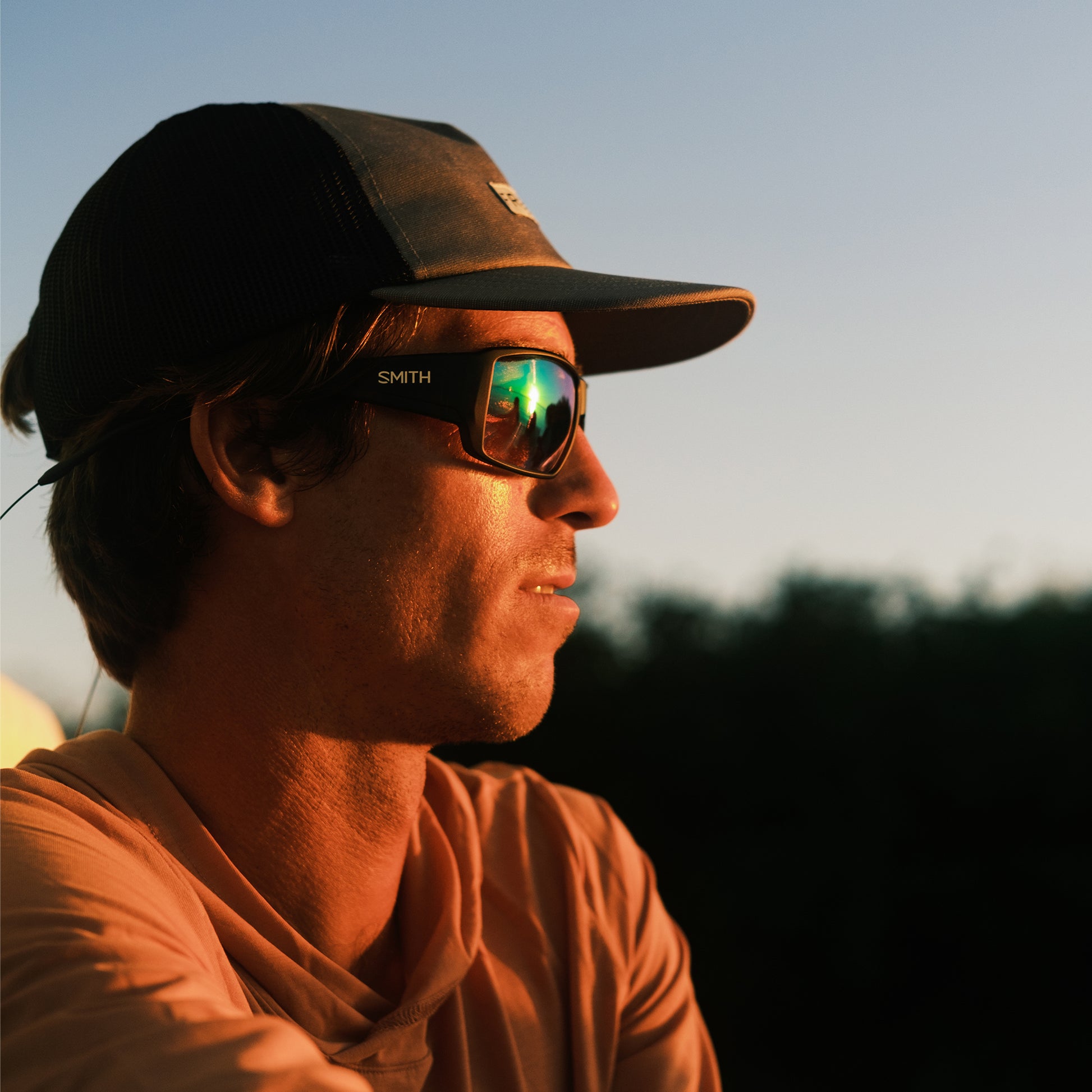 Guide's Choice, Sunglasses + Matte Black | ChromaPop Glass Polarchromic Yellow Blue Mirror