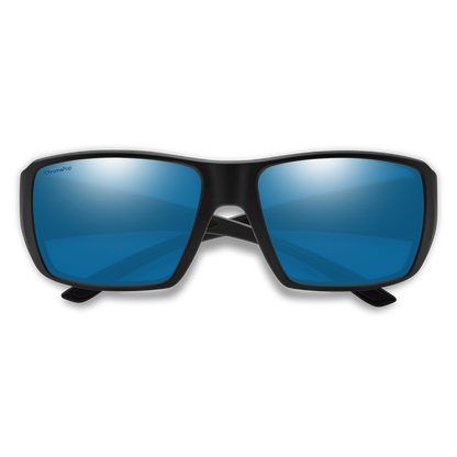 Guide's Choice XL RX, Prescription + Matte Black + ChromaPop Polarized Blue Mirror