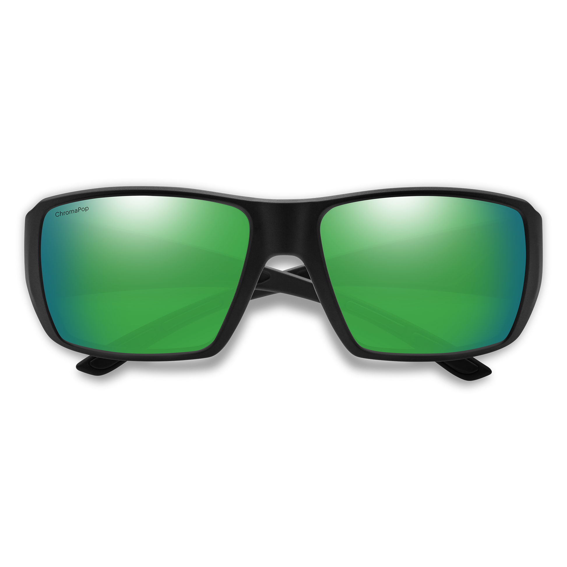 Guide's Choice XL RX, Prescription + Matte Black + ChromaPop Polarized Blue Mirror