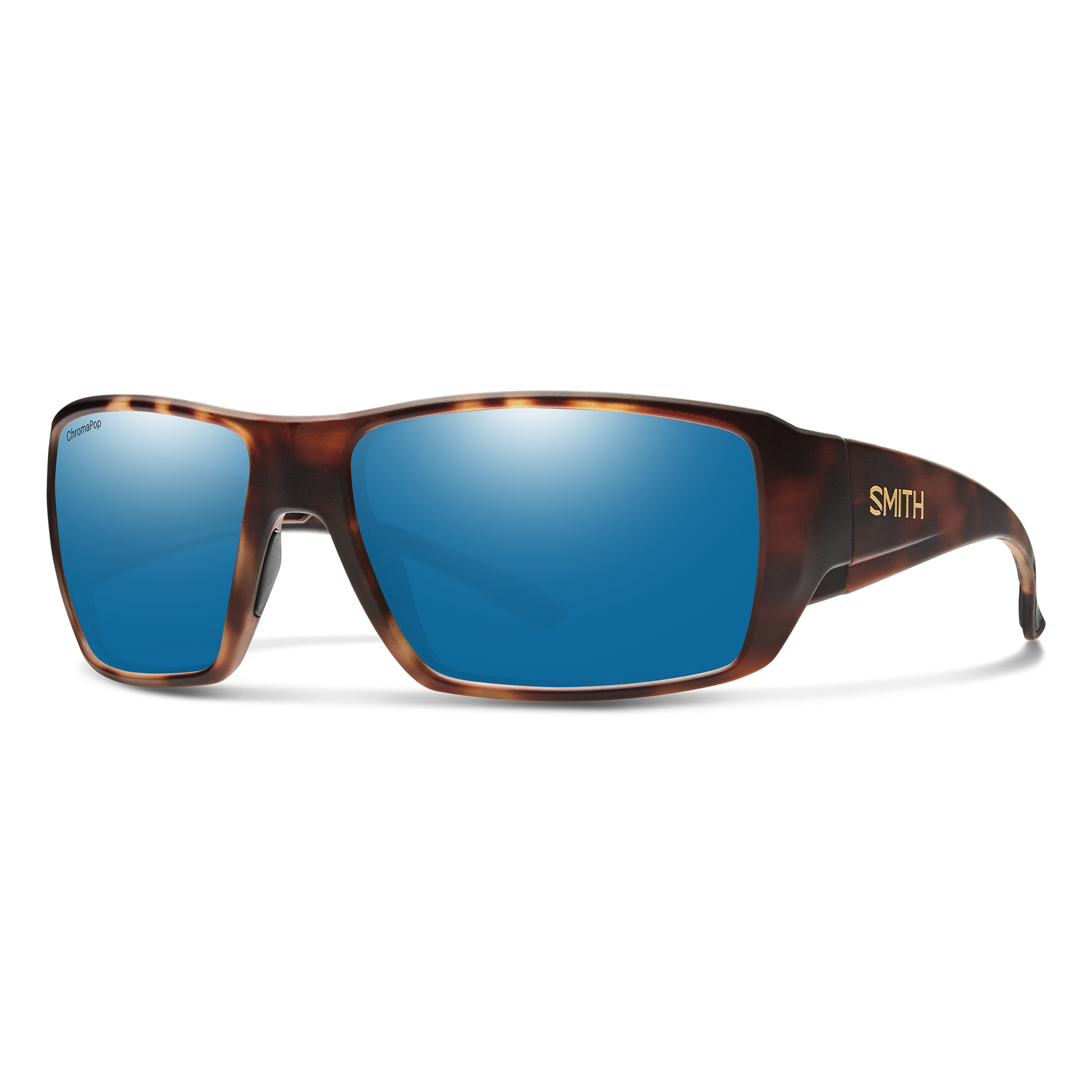 Guide's Choice XL RX, Prescription + Matte Black + ChromaPop Polarized Blue Mirror