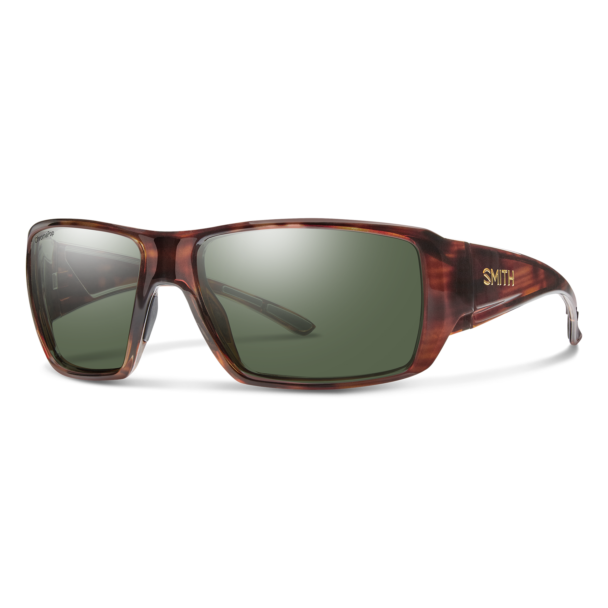Guide's Choice XL RX, Prescription + Matte Black + ChromaPop Polarized Blue Mirror