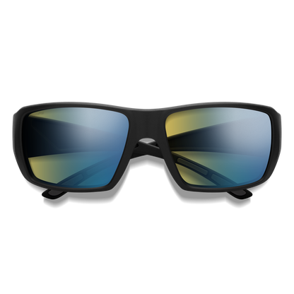 Guide's Choice XL, Sunglasses + Matte Black | ChromaPop Polarized Gray Green