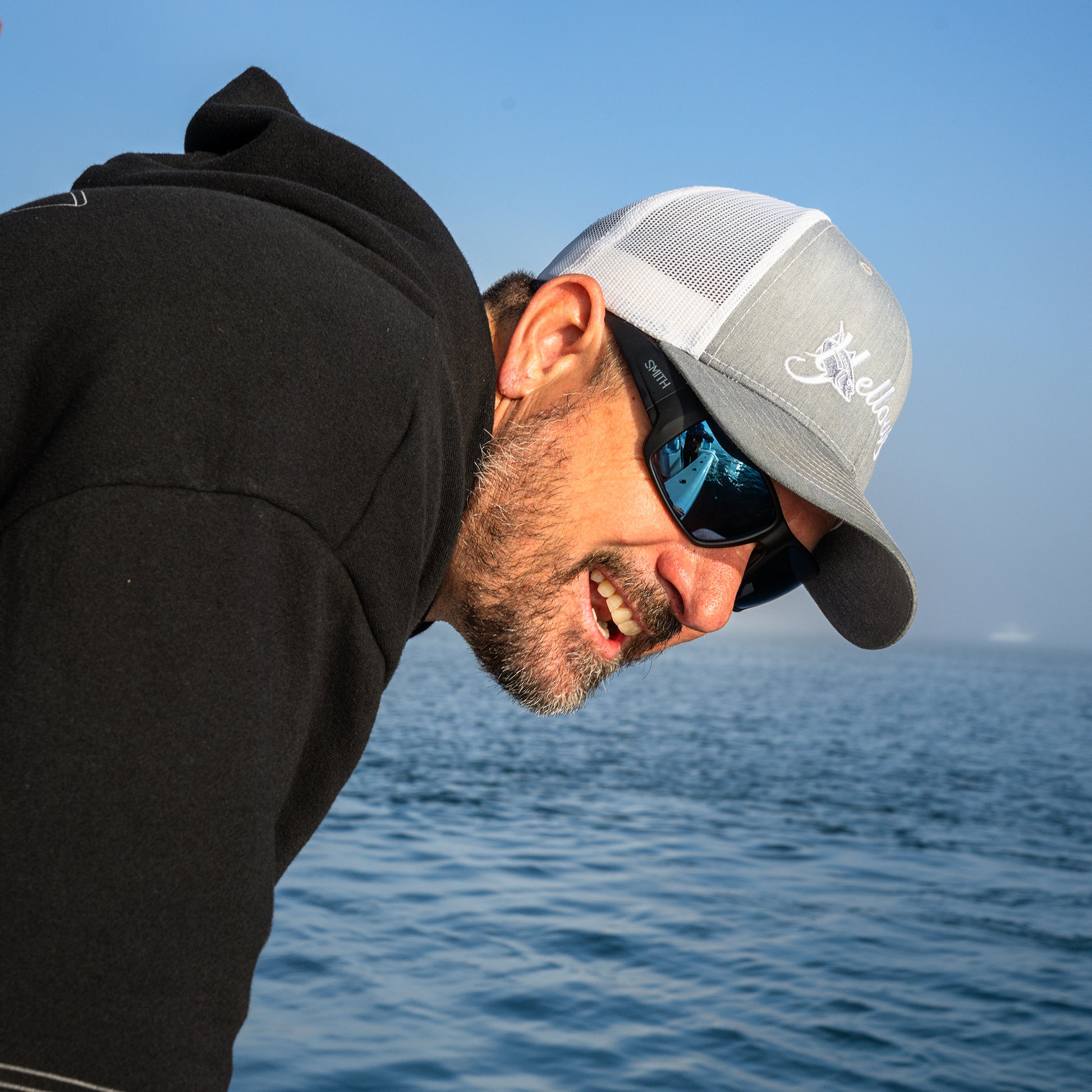 Guide's Choice XL, Sunglasses + Matte Black | ChromaPop Polarized Gray Green