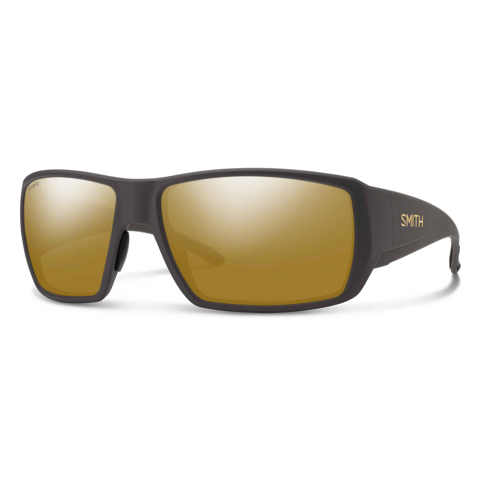 Guide's Choice XL, Sunglasses + Matte Black | ChromaPop Polarized Gray Green