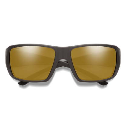 Guide's Choice XL, Sunglasses + Matte Black | ChromaPop Polarized Gray Green