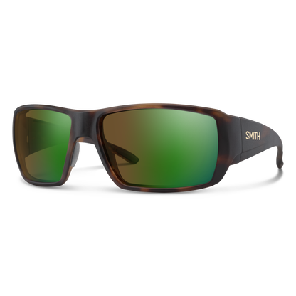 Guide's Choice XL, Sunglasses + Matte Black | ChromaPop Polarized Gray Green