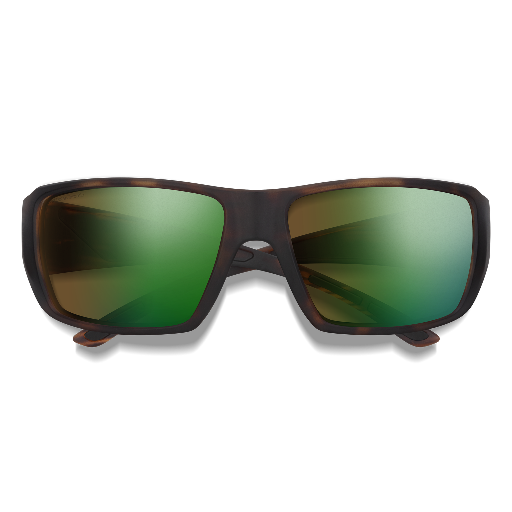 Guide's Choice XL, Sunglasses + Matte Black | ChromaPop Polarized Gray Green