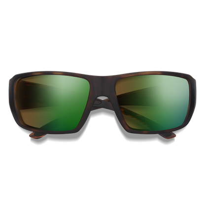 Guide's Choice XL, Sunglasses + Matte Black | ChromaPop Polarized Gray Green