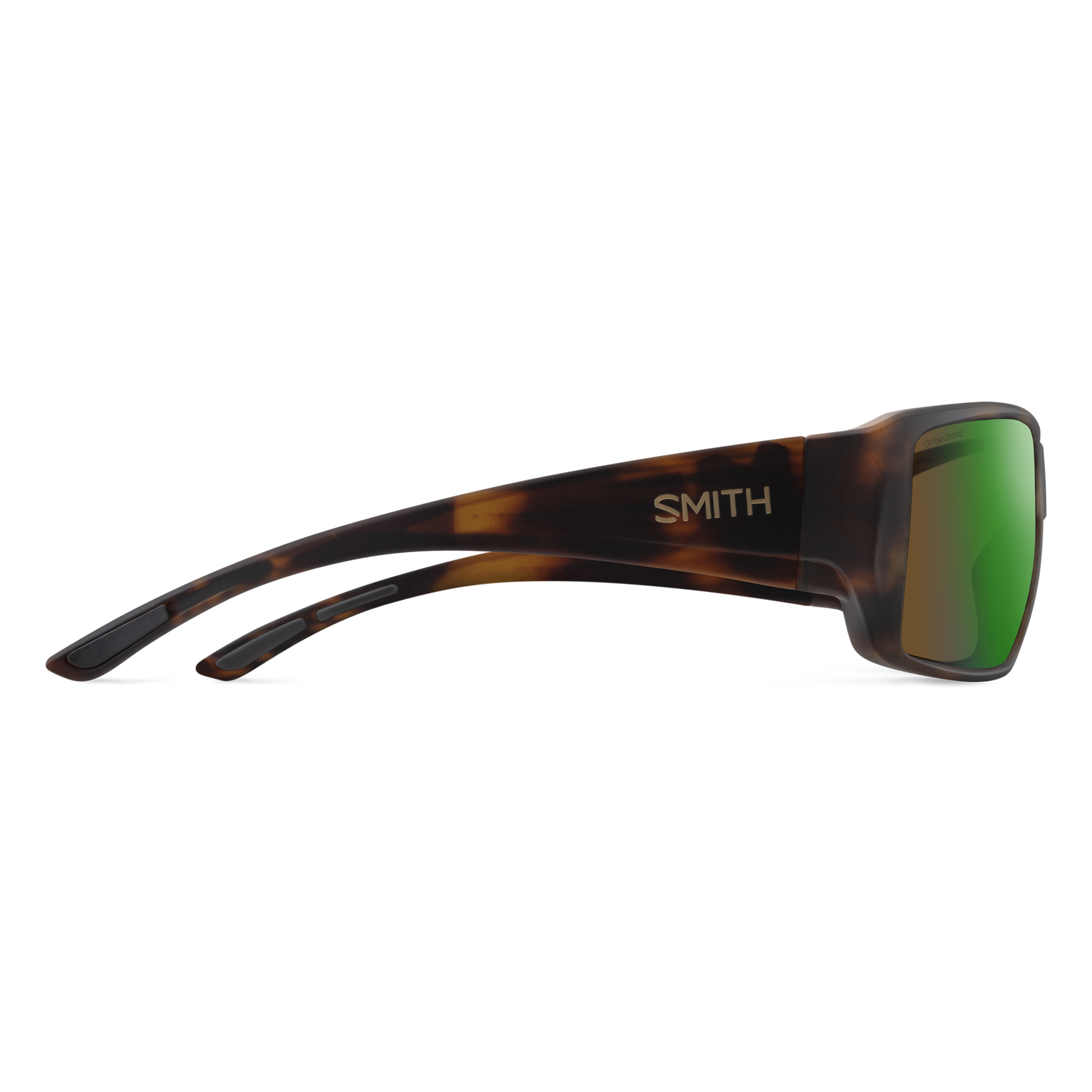 Guide's Choice XL, Sunglasses + Matte Black | ChromaPop Polarized Gray Green