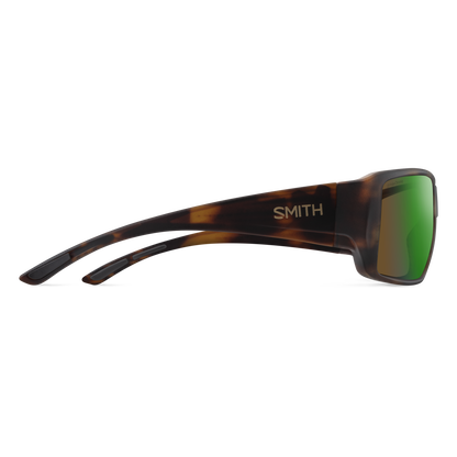 Guide's Choice XL, Sunglasses + Matte Black | ChromaPop Polarized Gray Green