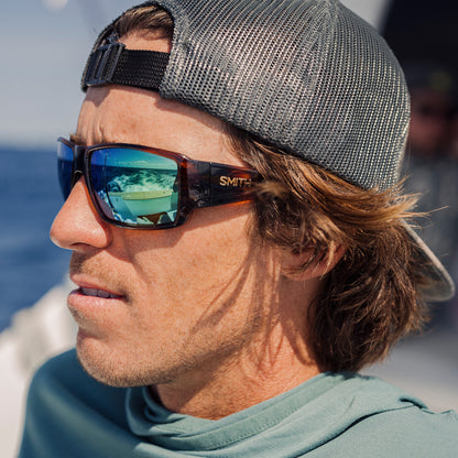 Guide's Choice, Sunglasses + Matte Black | ChromaPop Glass Polarchromic Yellow Blue Mirror
