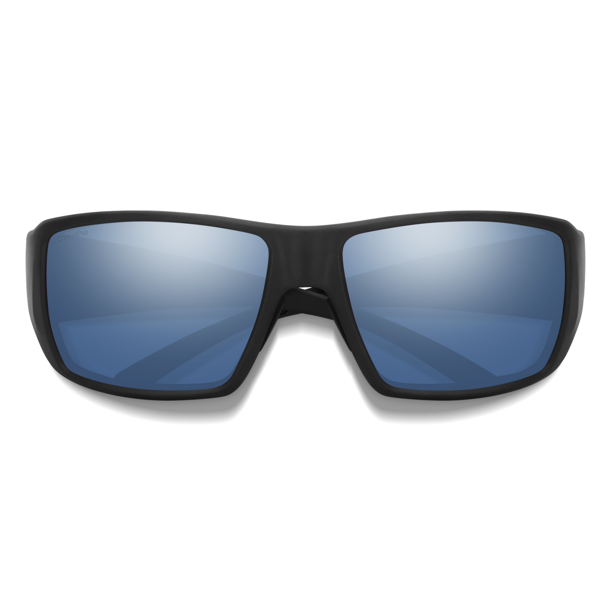 Guide's Choice XL, Lunettes de soleil + Noir mat | ChromaPop gris-vert