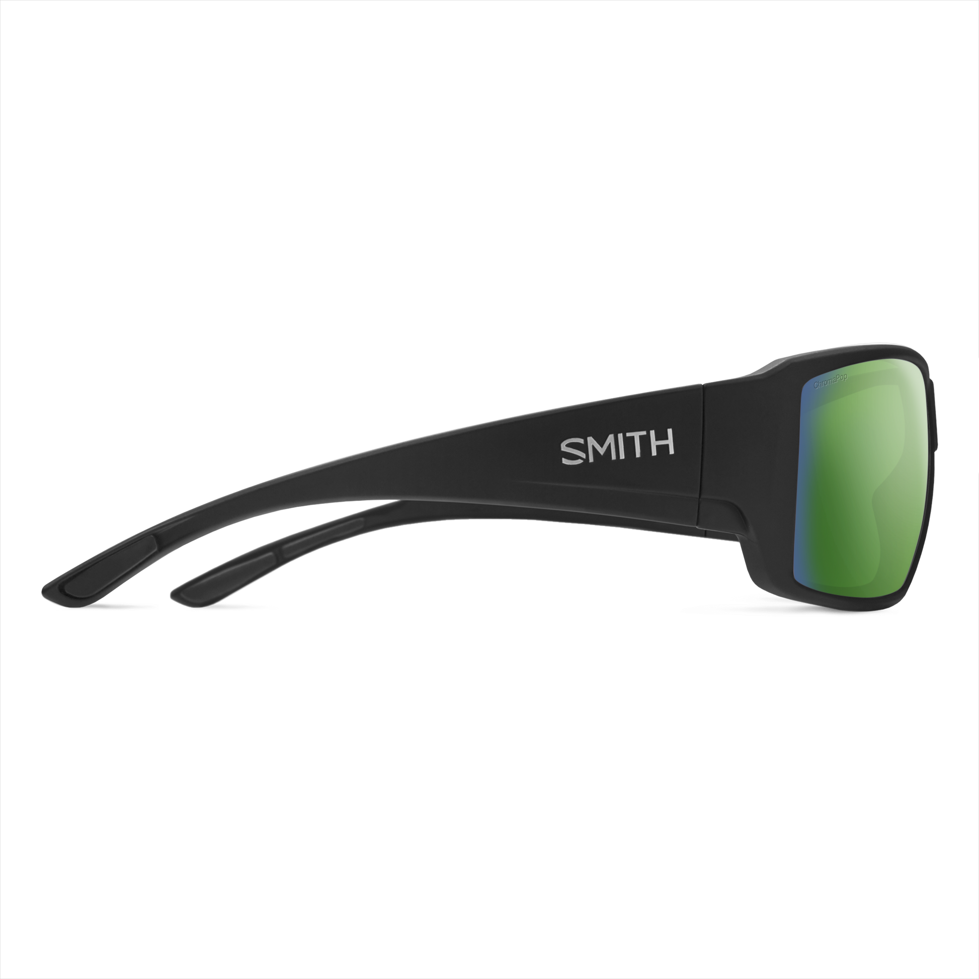 Guide's Choice XL, Lunettes de soleil + Noir mat | ChromaPop gris-vert