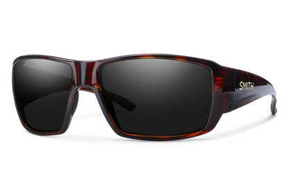 Guide's Choice RX, Prescription + Matte Black + ChromaPop Polarized Green Mirror