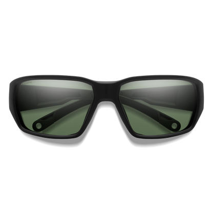 Hookset, Lunettes de soleil + Écaille mate | Verre ChromaPop polarisé vert miroir