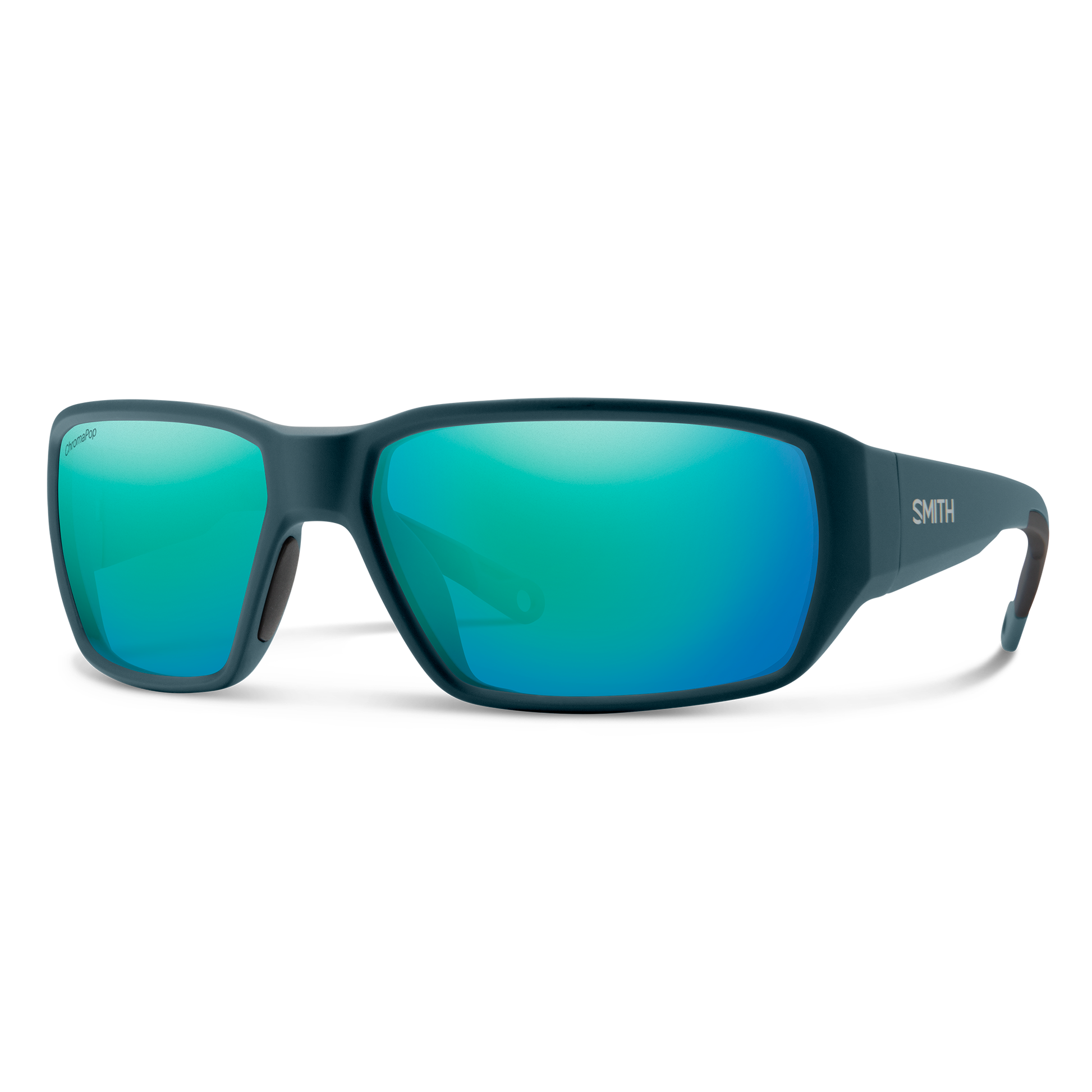 Hookset, Lunettes de soleil + Écaille mate | Verre ChromaPop polarisé vert miroir