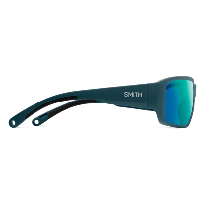 Hookset, Lunettes de soleil + Écaille mate | Verre ChromaPop polarisé vert miroir