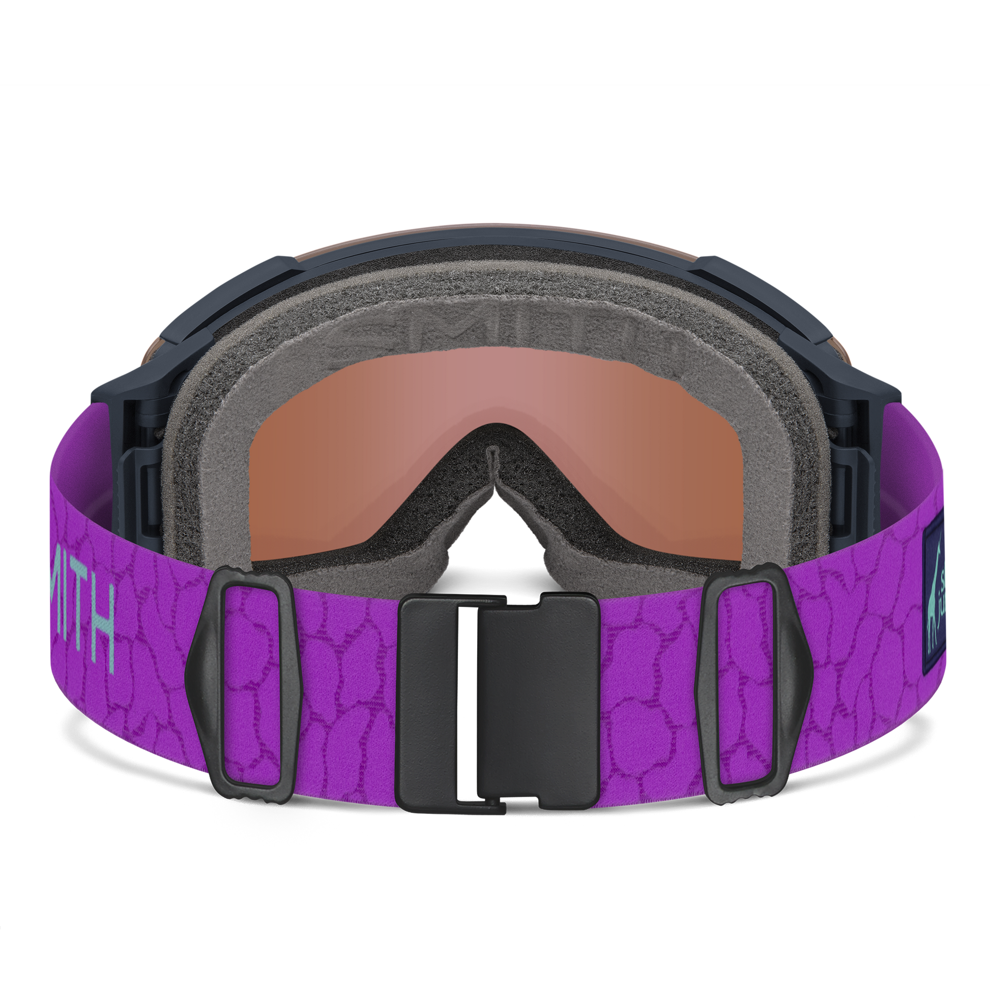 I/O MAG Low Bridge Fit, Black | ChromaPop Pro Photochromic Blue Mirror