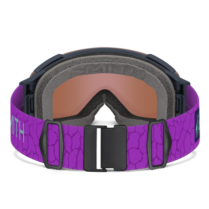 I/O MAG Low Bridge Fit, Black | ChromaPop Pro Photochromic Blue Mirror