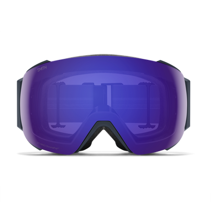 I/O MAG Low Bridge Fit, Black | ChromaPop Pro Photochromic Blue Mirror