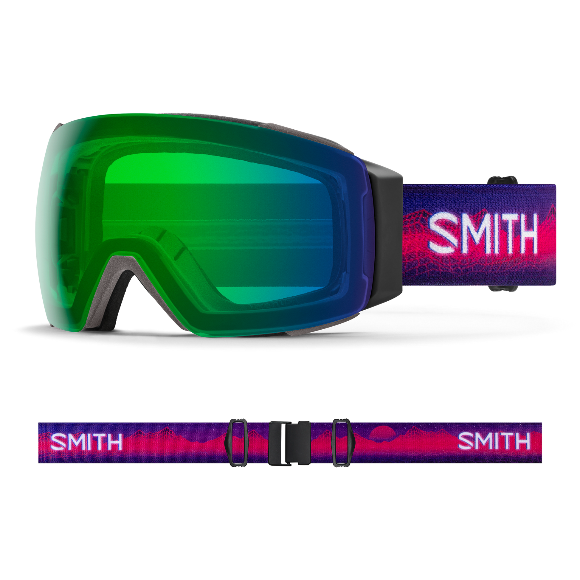 I/O MAG Imprint 3D, Slate + ChromaPop Everyday Green Mirror + ChromaPop Storm Blue Sensor Mirror