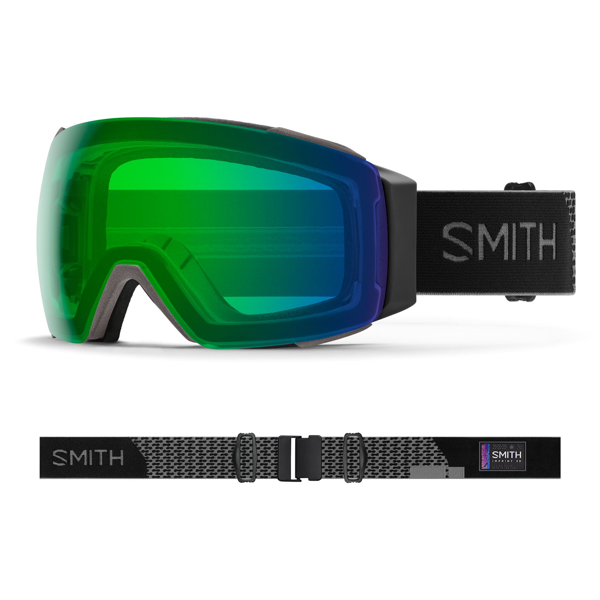 I/O MAG Imprint 3D, Slate + ChromaPop Everyday Green Mirror + ChromaPop Storm Blue Sensor Mirror
