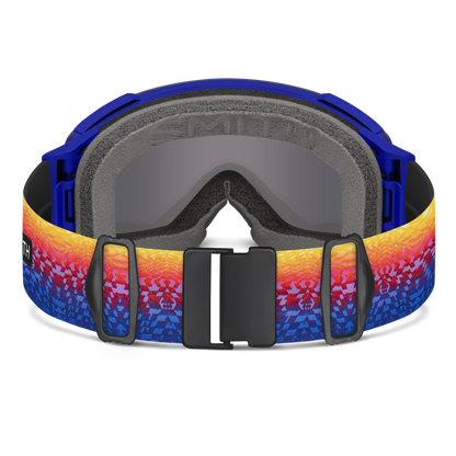 I/O MAG Low Bridge Fit, Black | ChromaPop Pro Photochromic Blue Mirror