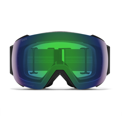 I/O MAG Low Bridge Fit, Black | ChromaPop Pro Photochromic Blue Mirror