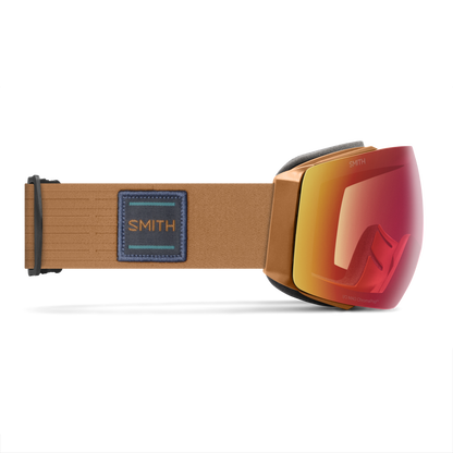 I/O MAG Low Bridge Fit, Black | ChromaPop Pro Photochromic Blue Mirror