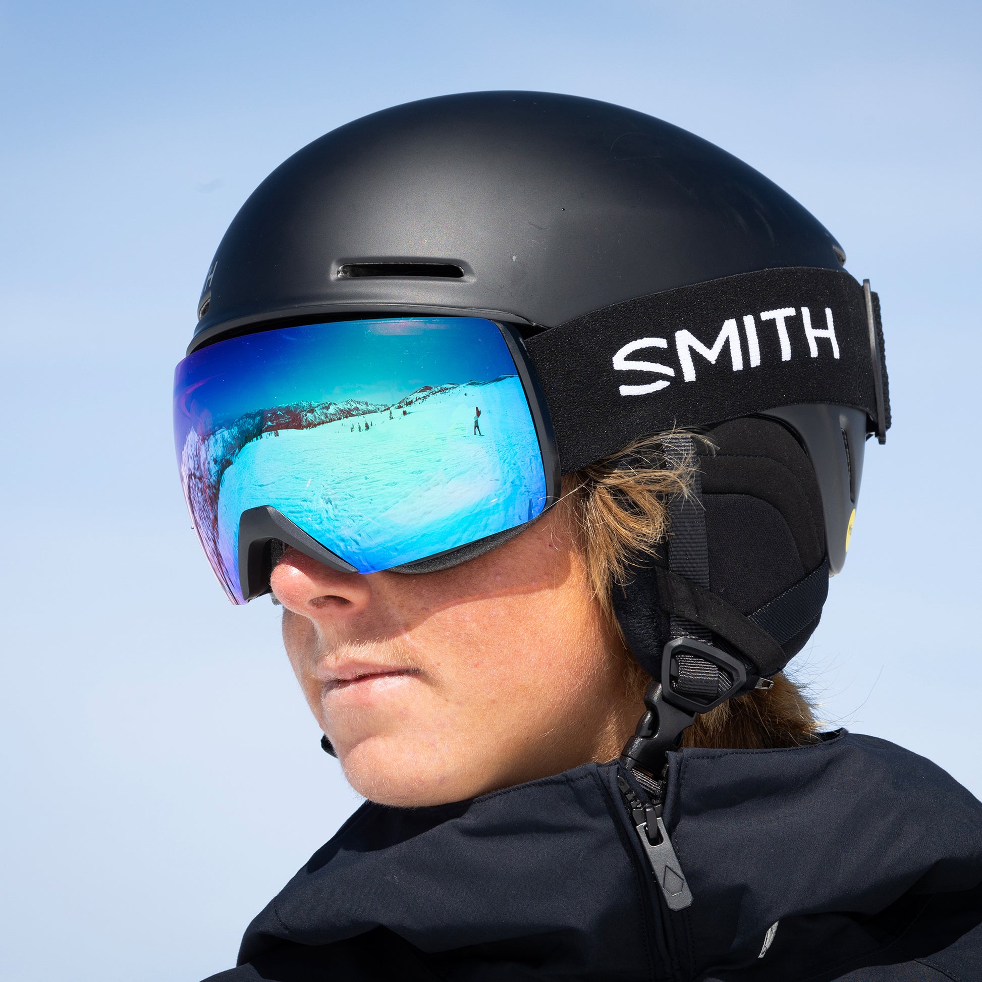 I/O MAG XL, Granit Bleu | Miroir ChromaPop Bleu Quotidien