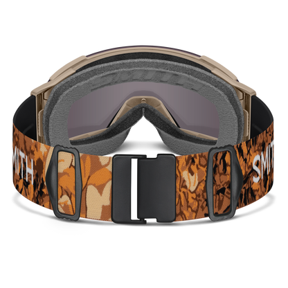 I/O MAG XL Low Bridge Fit, Black | ChromaPop Pro Photochromic Gold Mirror