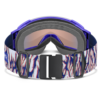 I/O MAG XL Low Bridge Fit, Black | ChromaPop Pro Photochromic Gold Mirror