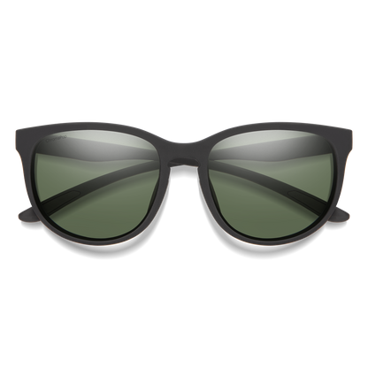 Lake Shasta, Sunglasses + Matte Black | ChromaPop Polarized Gray Green
