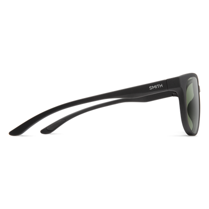 Lake Shasta, Sunglasses + Matte Black | ChromaPop Polarized Gray Green