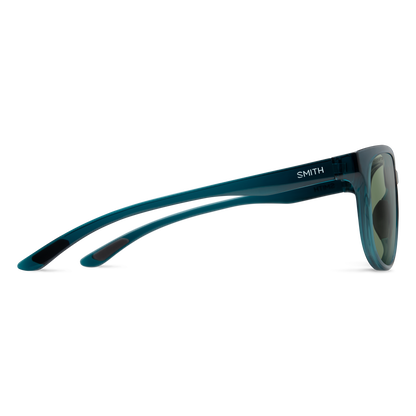 Lake Shasta, Sunglasses + Matte Black | ChromaPop Polarized Gray Green