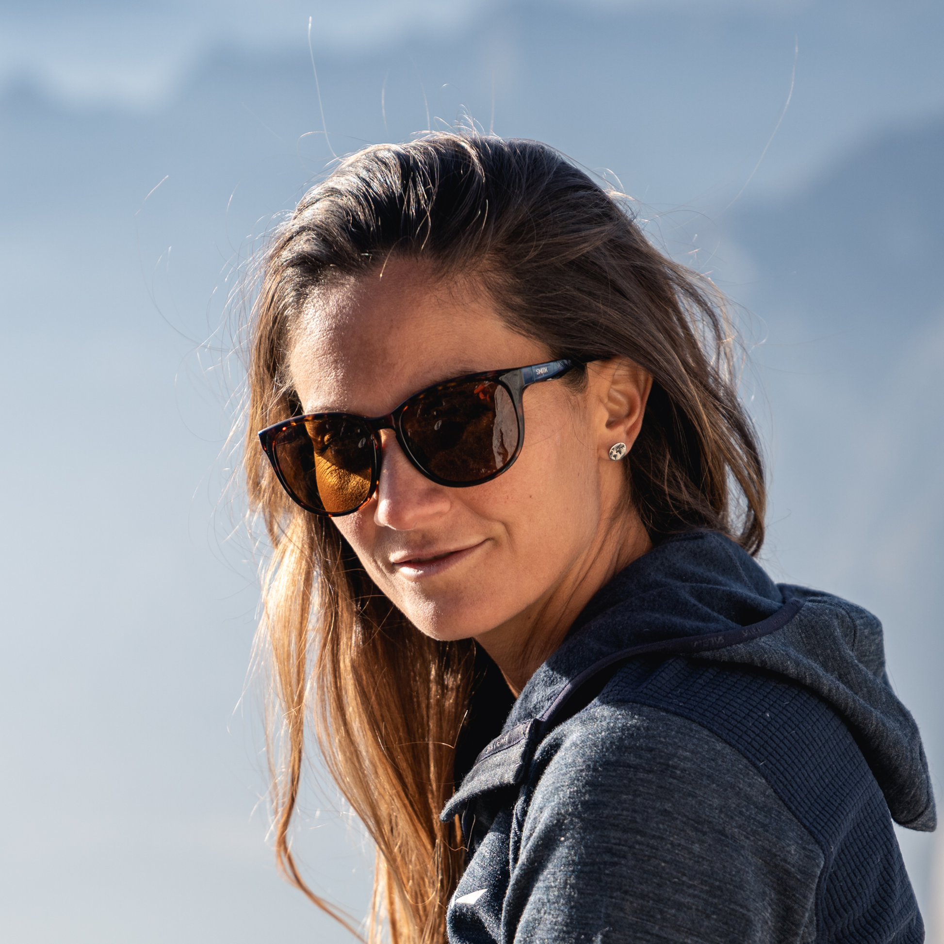 Lake Shasta, Sunglasses + Matte Black | ChromaPop Polarized Gray Green